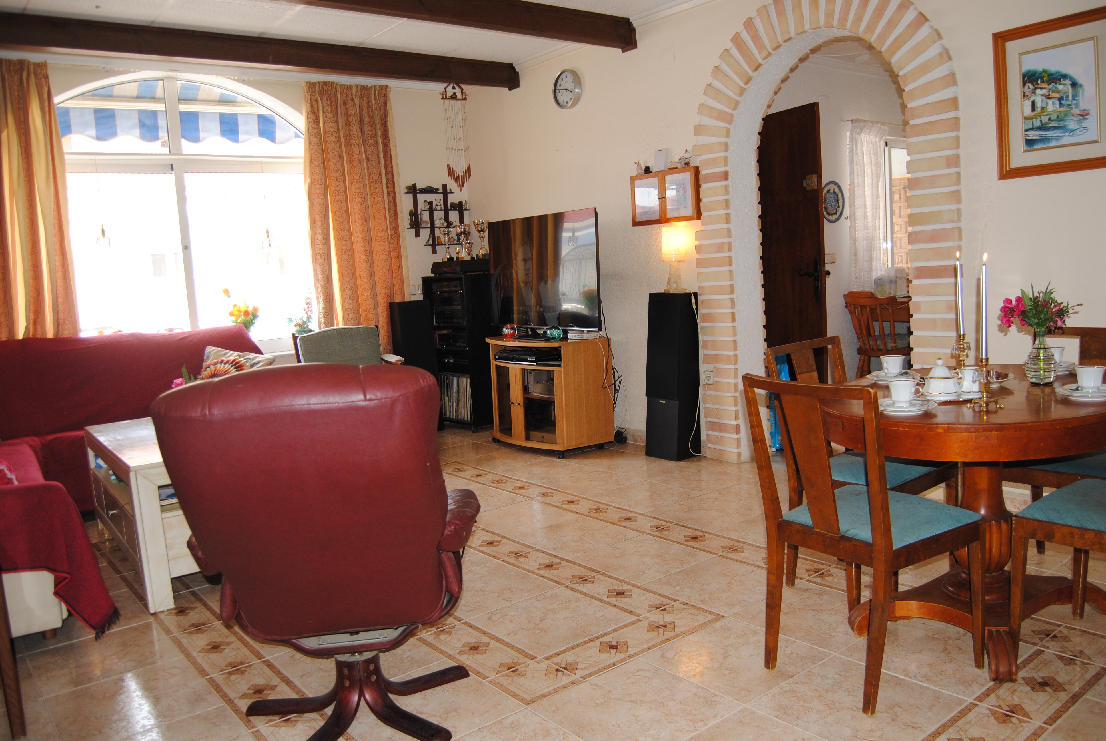Garden in bungalow for sale in Torrevieja