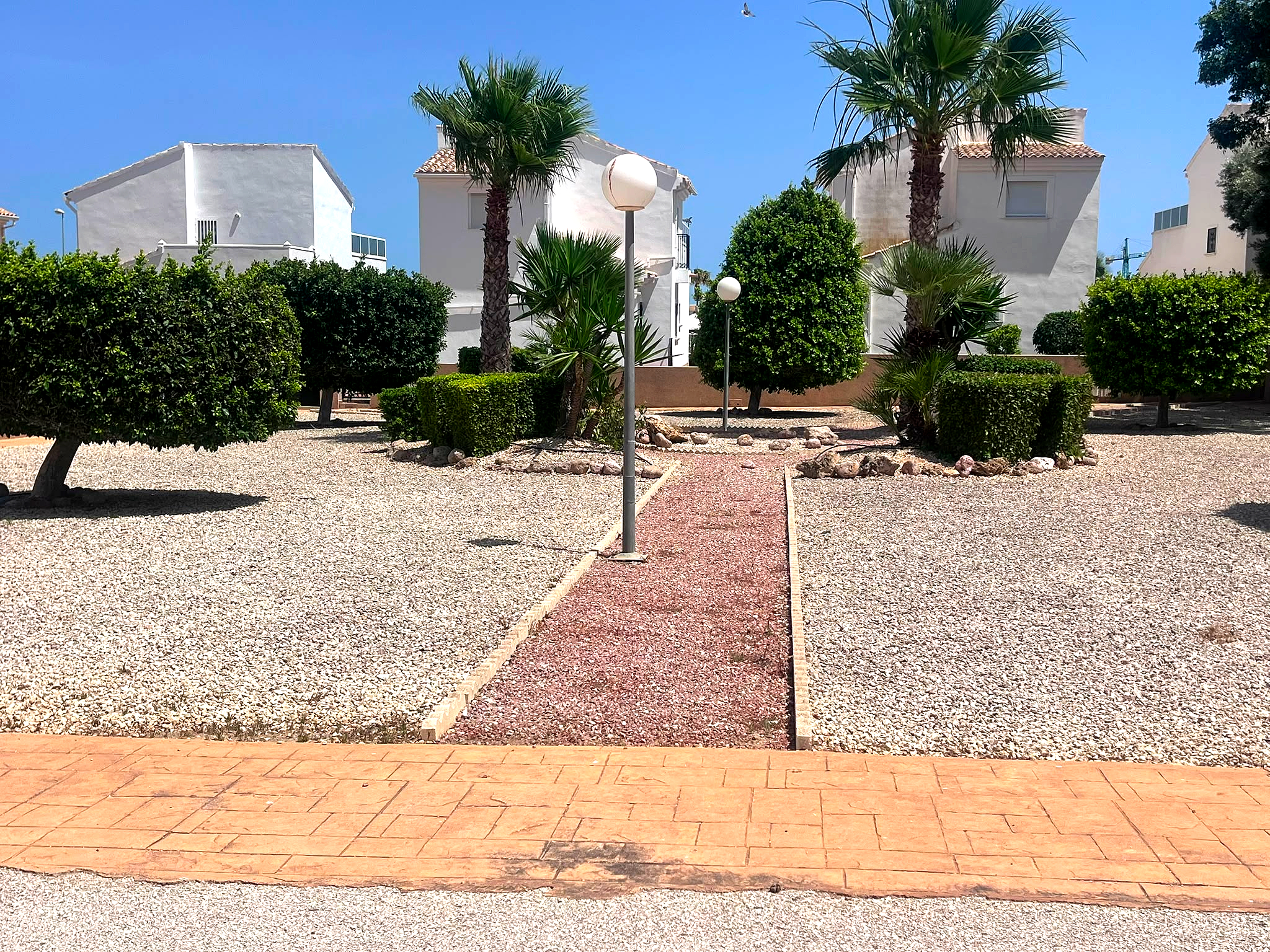 Pool area in apartment for sale in Orihuela Costa
