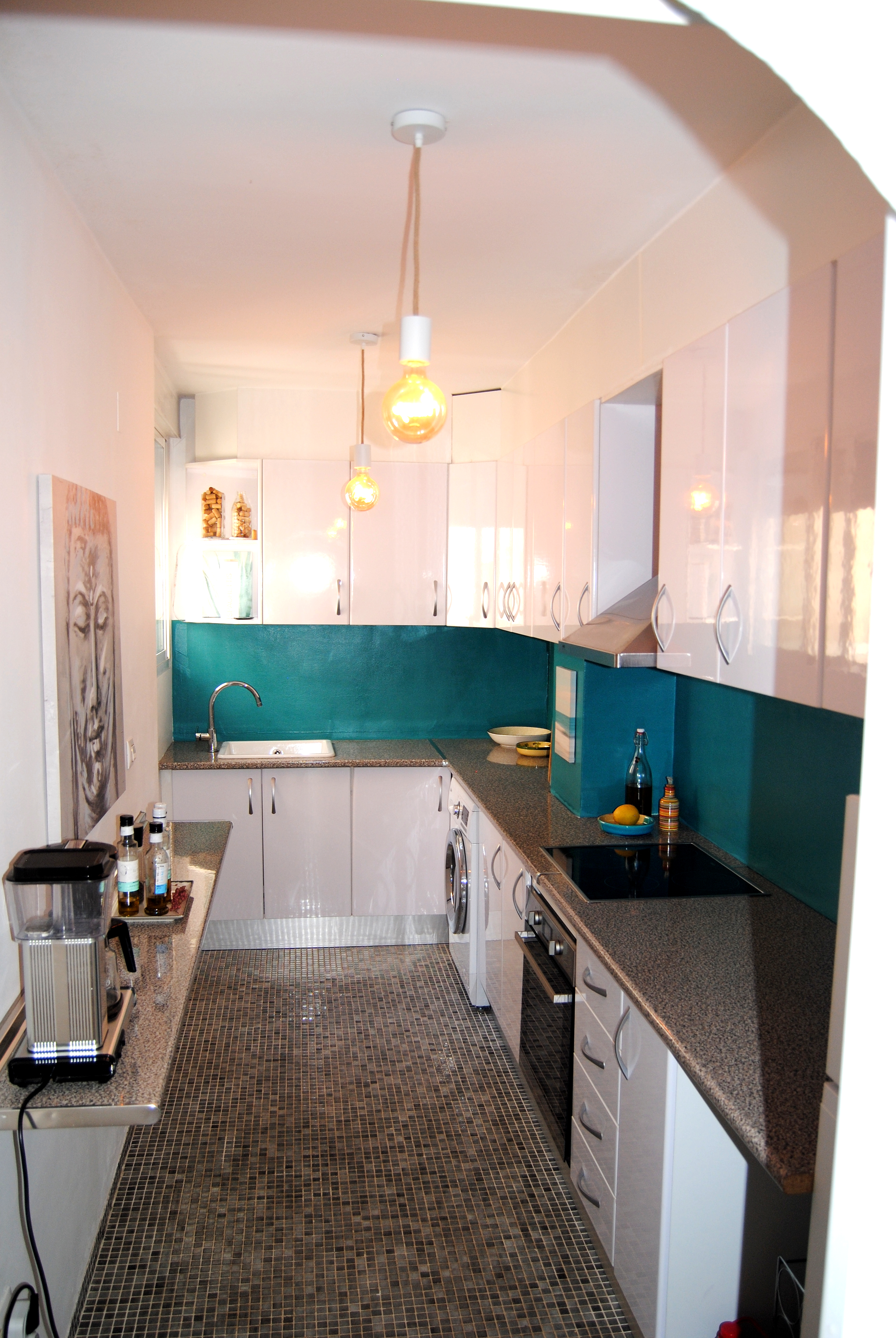 Pool area in apartment for sale in Orihuela Costa