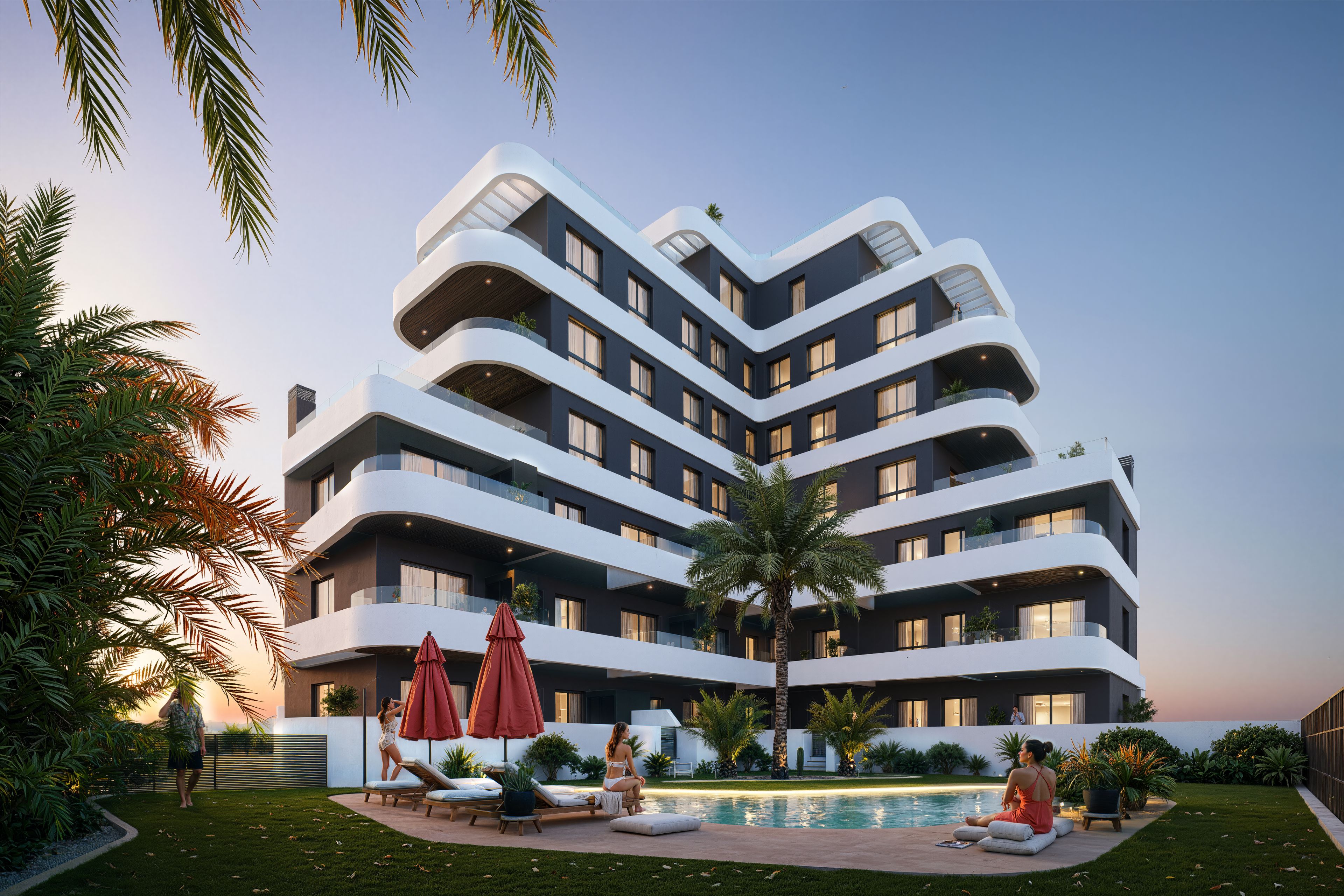 Located in the charming town of Guardamar del Segura, this residential complex offers a selection of - Image 1