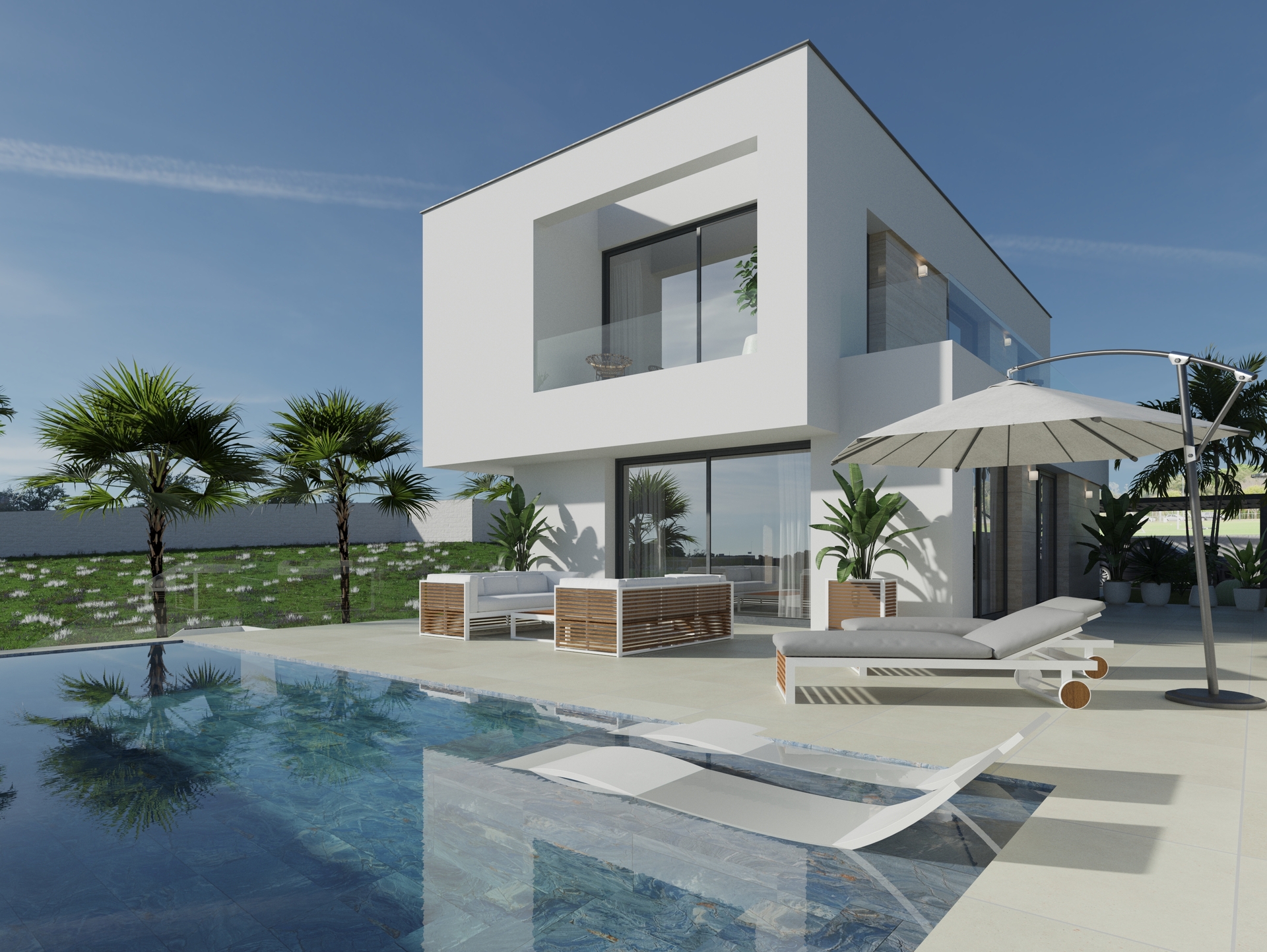 Located in the charming Ciudad Quesada, this exclusive collection of four detached homes offers a un - Image 1