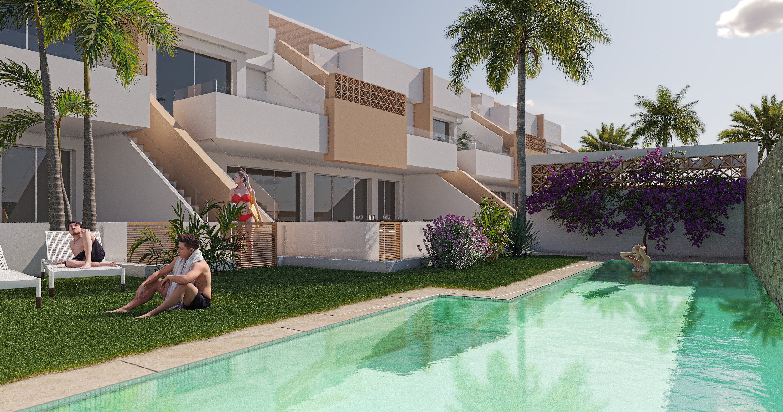 Located in the charming municipality of Pilar de la Horadada, this residential complex offers a sele - Image 1