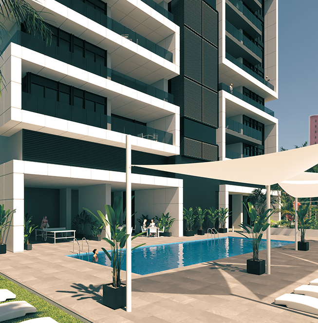 Located in the vibrant city of Benidorm, this exclusive residential complex offers a selection of 15 - Image 1