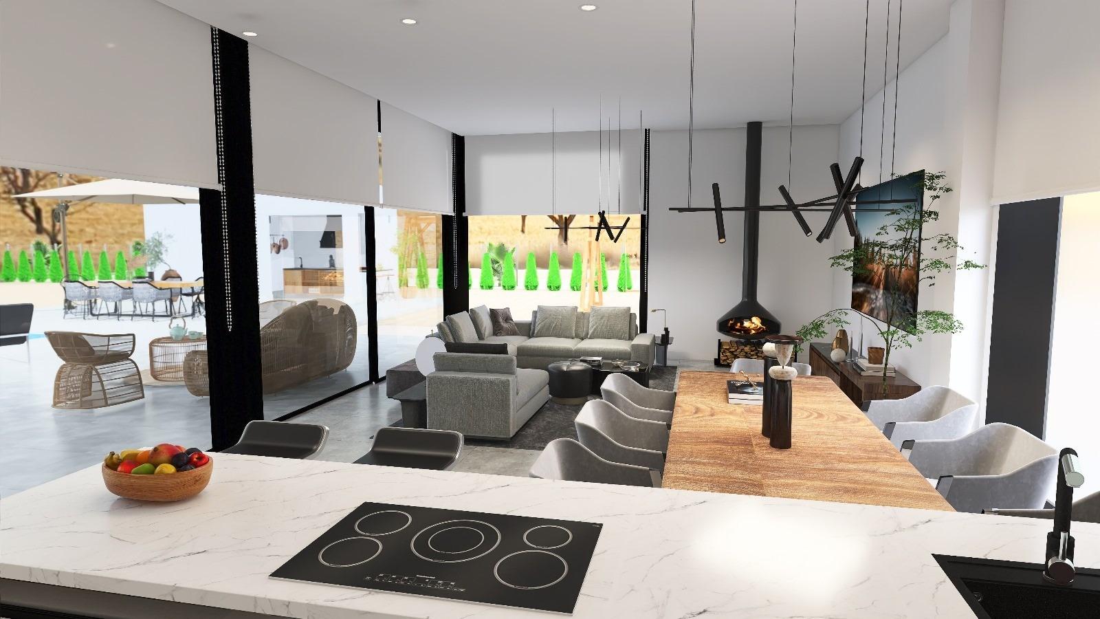 Located in the charming town of Aspe, this residential complex offers 16 independent homes, designed