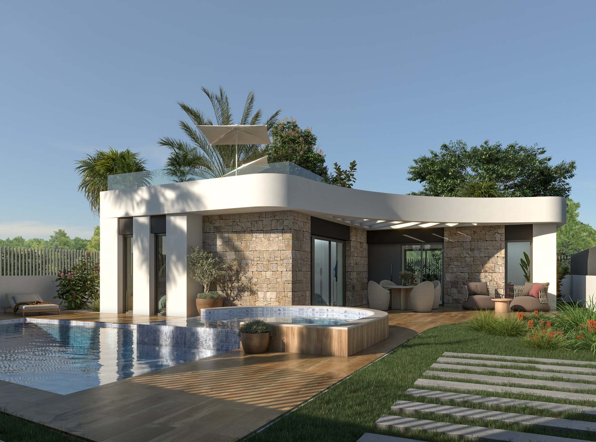 Located in the charming town of Los Montesinos, this exclusive collection of detached homes offers a - Image 1