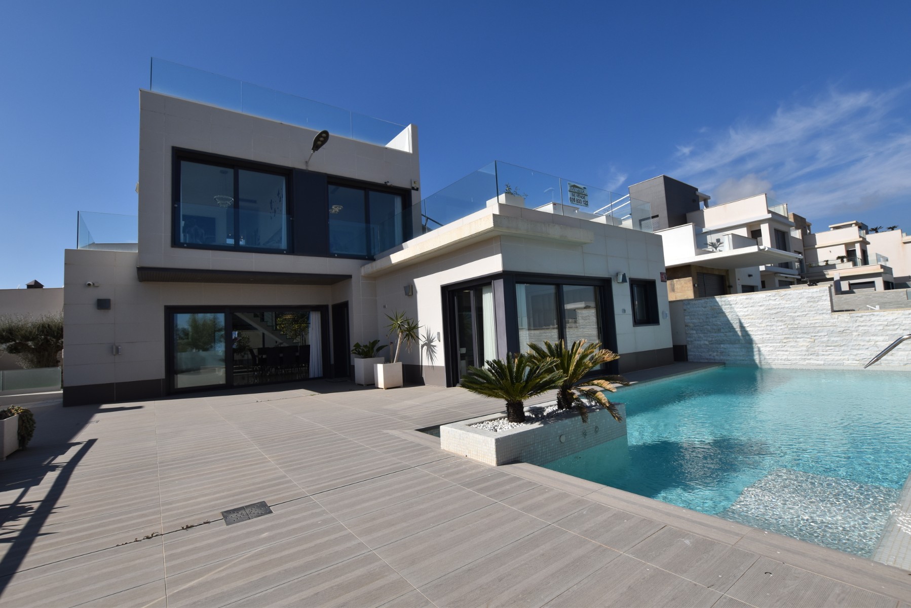 Experience luxury living in this stunning detached villa with panoramic views - Image 1