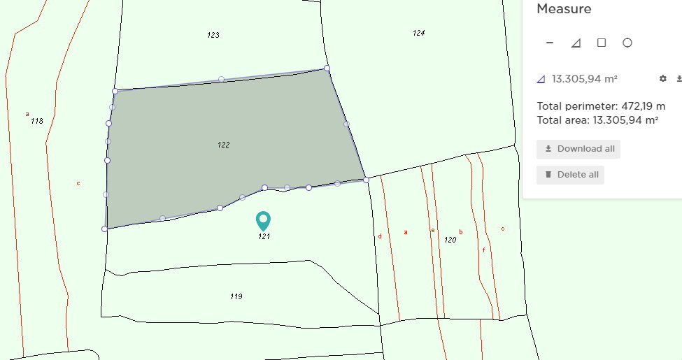 This legal building plot is located in Jumilla